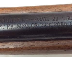 COLT PT.F.A COLTEER .22 L.R. CAL. RIFLE