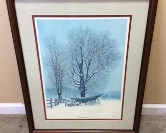 BOB TIMBERLAKE FRAMED PRINT, FEBRUARY