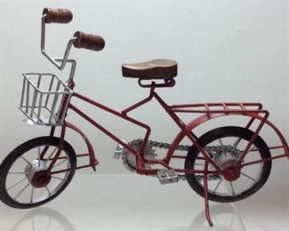 METAL BIKE WORKING WHEELS & CHAIN,