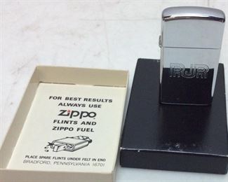 RJR ZIPPO LIGHTER IN BOX