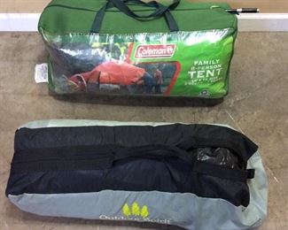 2 CAMPING TENTS