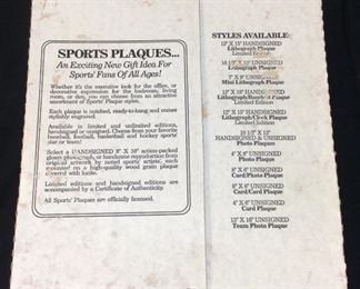 HALL OF FAMER TED WILLIAMS AUTOGRAPHED PHOTO