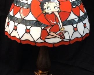 BETTY BOOP TABLE LAMP, 18in H