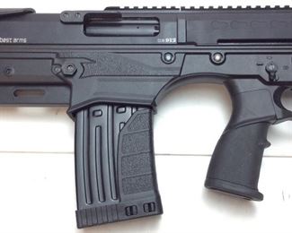 BH BEST ARMS BULL PUP 12 GAUGE SHOTGUN WITH TWO 10 ROUND MAGS, MODEL #BA912