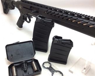 BLACK ACES TACTICAL AR-12 SEMI-AUTO 12 GAUGE SHOTGUN 2 MAGAZINES