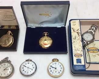 WATCH GROUP, ELGIN, FOSSIL, WESTCLOX