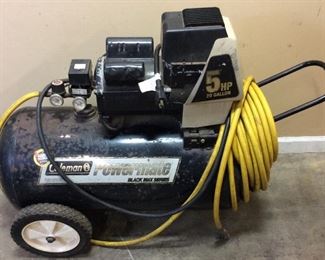 COLEMAN POWERMATE OIL FREE 5 GALLON AIR COMPRESSOR