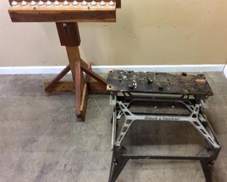 WORKMATE BENCH, WOOD CONVEYOR