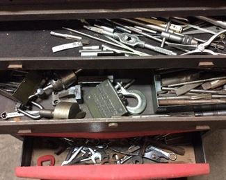 MACHINIST TOOL & DIE & HAND TOOLS ROLLING TOOL CHEST