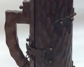 VINTAGE WOODEN WINE OR WHISKEY BOTTLE CASE