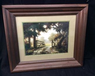 1970 DALHART WINDBERG FRAMED ART,