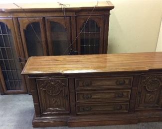 2 PIECE CHINA CABINET