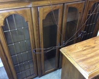 2 PIECE CHINA CABINET