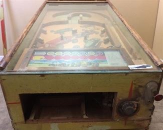 VTG PINBALL RACE CAR MACHINE, PARTS ONLY