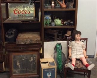 CHOICE LOT ADVERTISING, POTTERY, ART