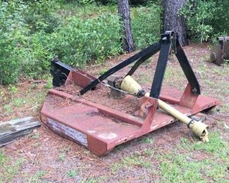 FARM TRACTOR ATTACHMENTS, ROTARY MOWERS, RAKES, PLOWS, AERATOR