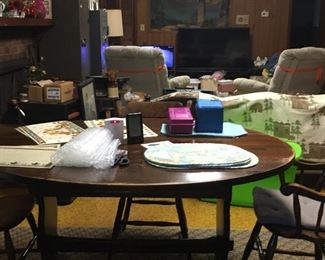 DINING TABLES AND CHAIRS