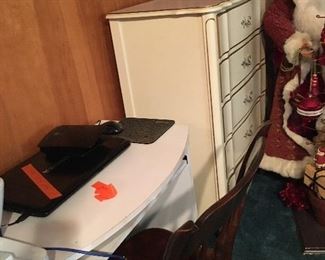 CHEST OF DRAWERS, WORK DESK