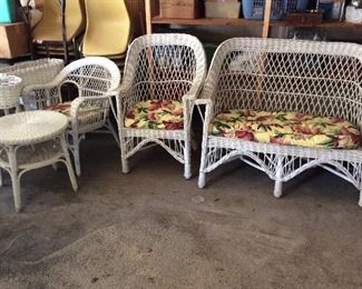 WICKER PATIO FURNITURE