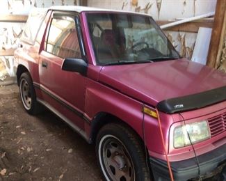 1989 GEO TRACKER, GOOD RUNNING CONDITION, 
