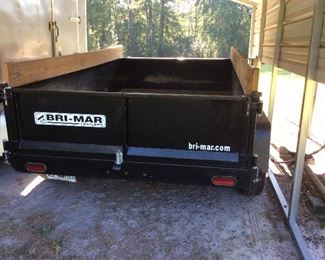 8 OPEN UTILITY DUMP TRAILER