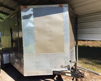 16 by 7 ENCLOSED TRAILER