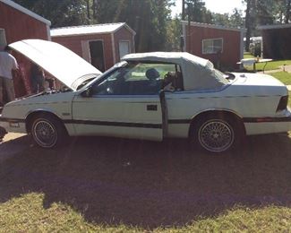 1988 CHRYSLER LEBARON, CAR RUNS