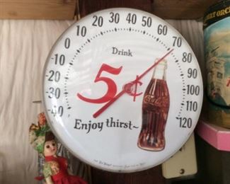 COCA COLA THERMOMETER