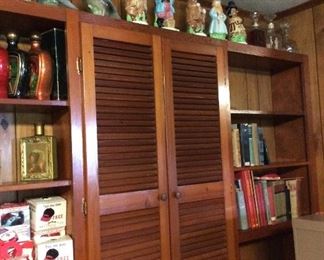 LARGE WHISKEY DECANTER COLLECTION