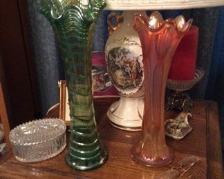 FENTON VASES