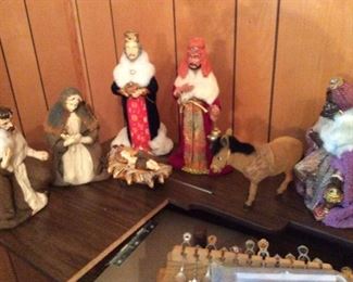 FIGURINES, NATIVITY SCENE