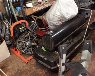 PLUMBER ROOTER PIPE CLEANER, PROPANE HEATER