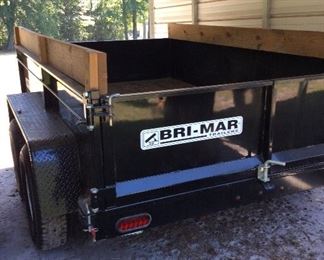 8 OPEN UTILITY DUMP TRAILER