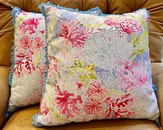 Lily Pulitzer Pillows