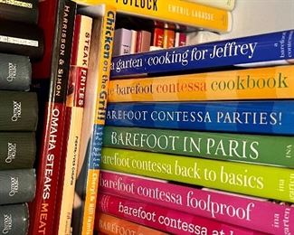 Calling all cooks!  We have a LARGE selection of cookbooks to please your palate!