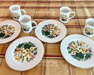 Royal Garden Luncheon Set