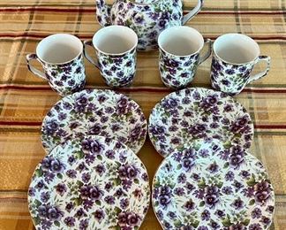 Formalities by Baum Bros. "Pansy Chintz" Dishes
