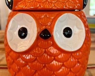 Owl Cookie Jar