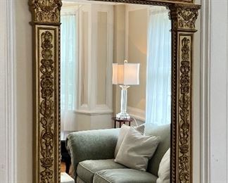 Victorian Gold Gilt Mirror