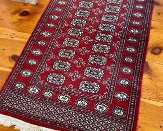 Red Rug with Medallions