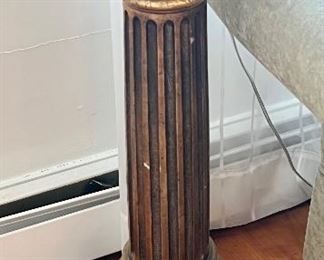 Column with Marble Top