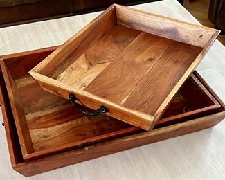 Wood Serving Trays
