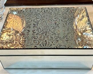 Mirrored Storage Box