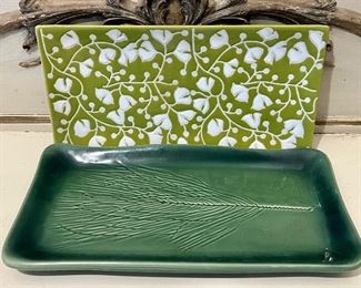 Pottery Serving Trays