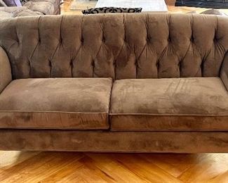 Arhaus Sofa with Tufted Back