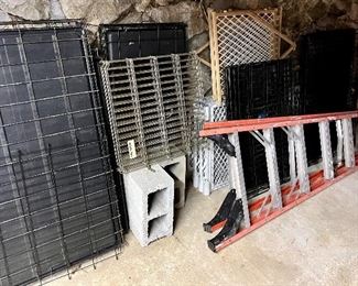 Assorted size dog crates