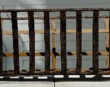 (2) Wrought Iron Window Boxes 