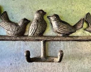 "Birds" Coat Hook