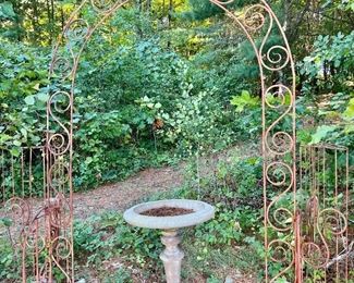 Wrought Iron Arbor
