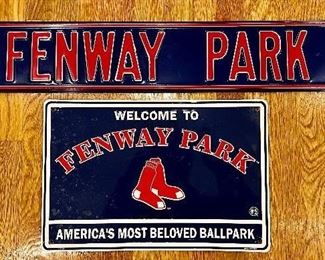 Fenway Park Signs